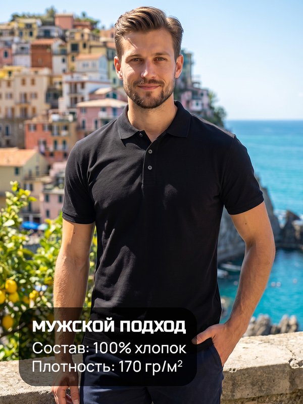 52 | Футболка мужская, поло мужское