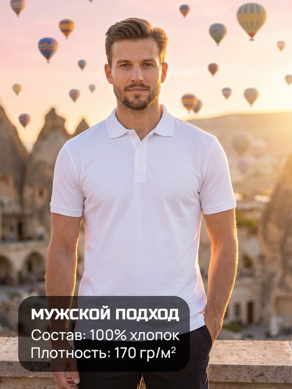 50 | Футболка мужская, поло мужское