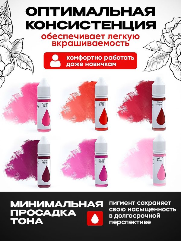 Gallery Tattoo Ink - Lollipop пигмент краска для тату 10 мл