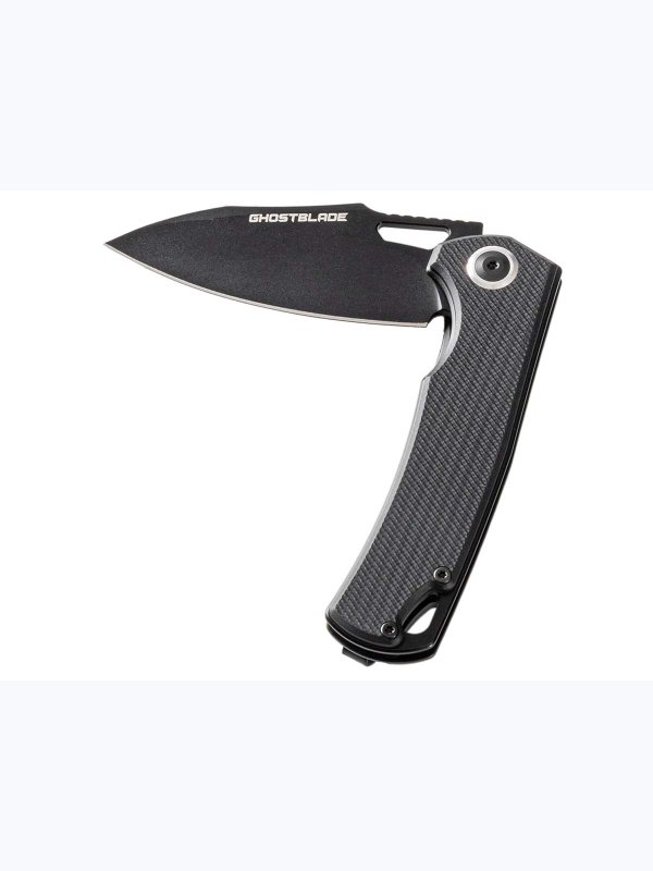 Нож складной GhostBlade Polter, сталь D2, 58-62 HRC, рукоять G10 чёрная