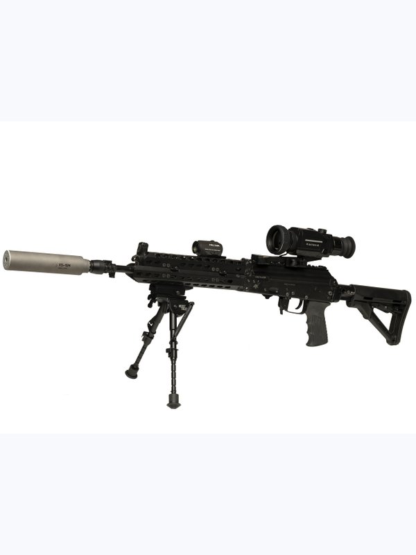 Вывешенное короткое цевье VS-22К на АК-12 / АК-15 (keymod), Вежливый Стрелок