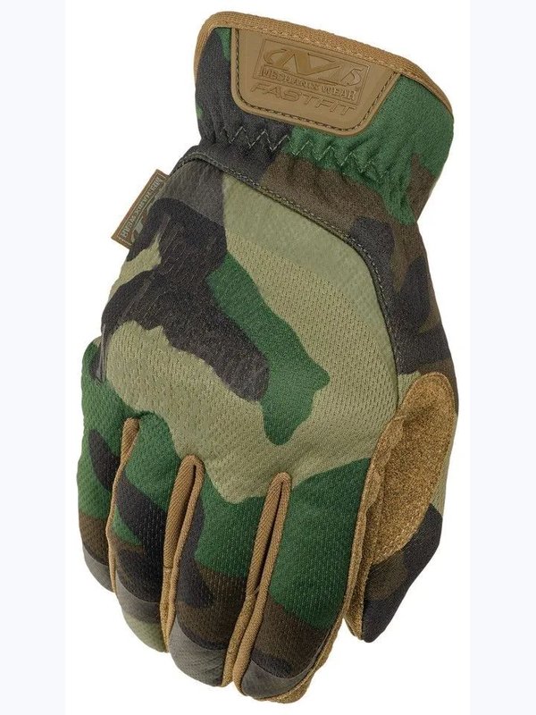 Перчатки Mechanix Fastfit Woodland Camo, р. S