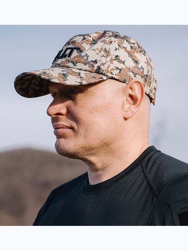 Бейсболка H.U.T. Cap, мембранная, камуфляж Trailblazer