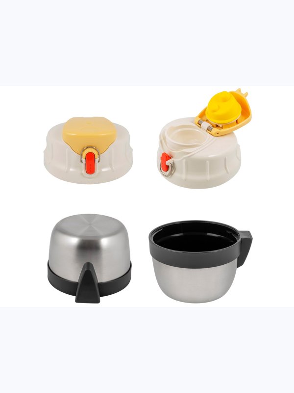 Термос универсальный THERMOS FDH-1405 SBK 1.4L, складная ручка, стальной