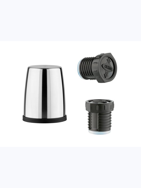 Термос THERMOS WORK 2520 GM 1.2L, складная ручка, чёрный графит