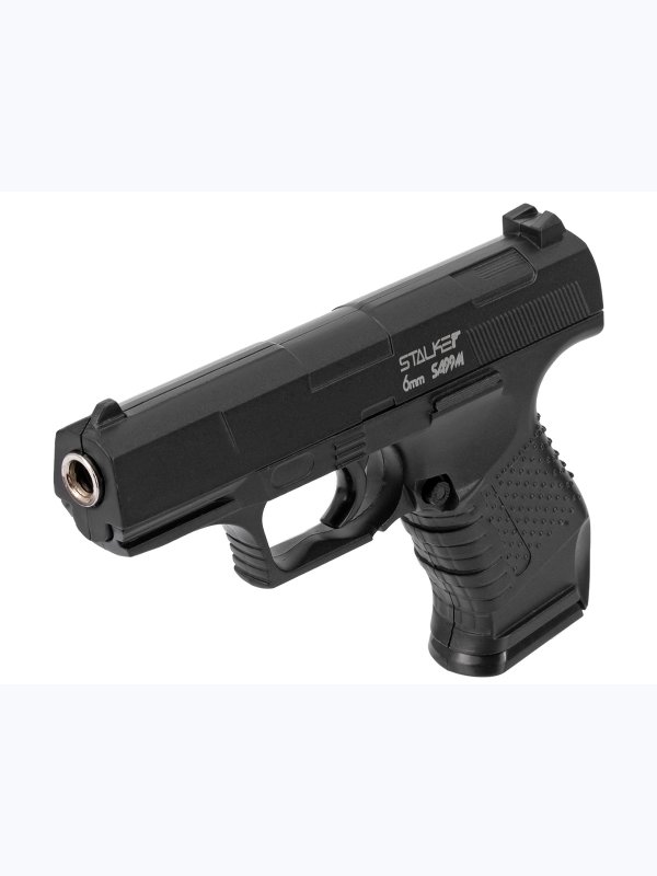Пневматический пистолет Walther Р99 металлический для страйкбола 6мм