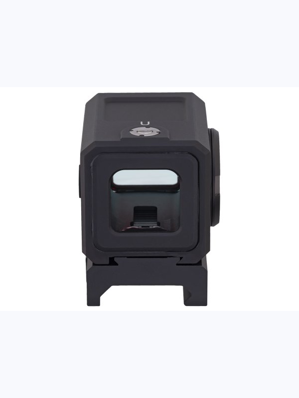 Коллиматорный прицел Gaut Tourmaline 1x20x18 закрытый, для ружья, точка 3 МOA красная, 10 уровней подсветки, датчик движения, на Weaver