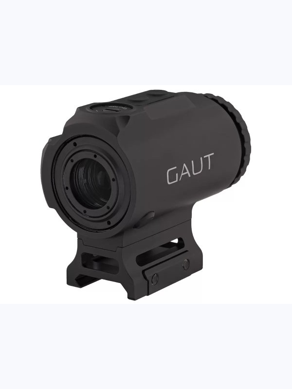 Призматический прицел Gaut Sapphire 1x18, HD, подсветка красная, 10 уровней, датчик движения, на Picatinny, 1 MOA