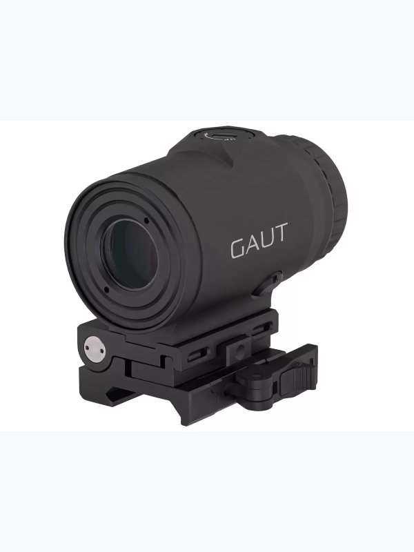 Магнифер Gaut Garnet 3x18 для коллиматора, откидной, быстросъёмный кронштейн на Picatinny
