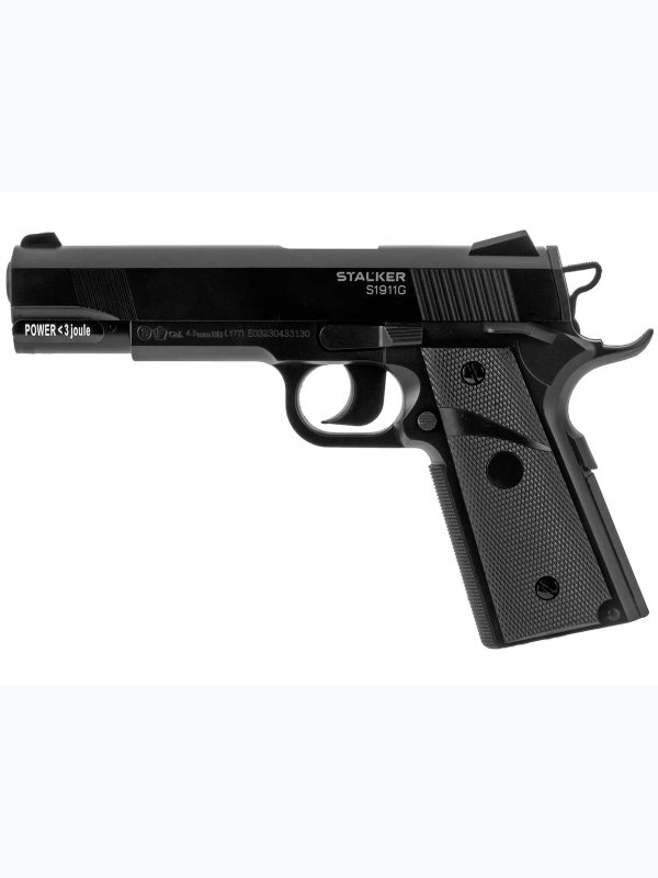 Пневматический пистолет Stalker Кольт 1911 газовый 4.5мм