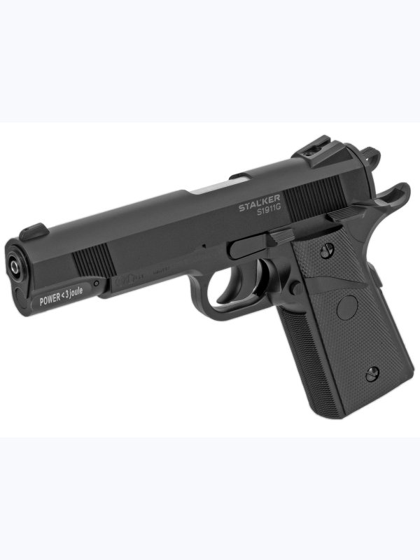 Пневматический пистолет Stalker Кольт 1911 газовый 4.5мм