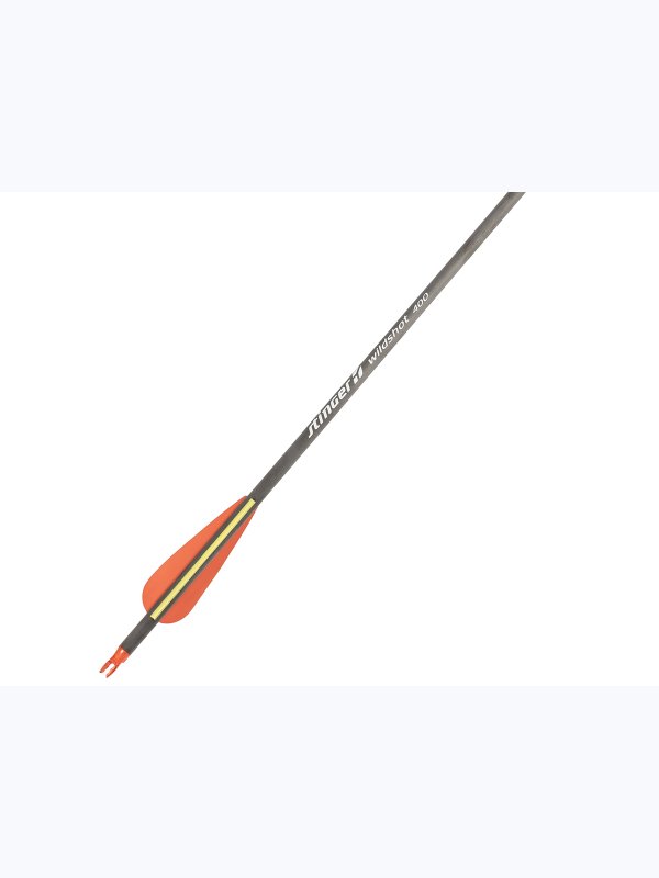 Стрела лучная Stinger Wildshot 400, карбон, 76 см, 25.9 г, спайн 400
