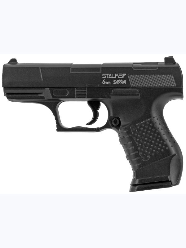Пневматический пистолет Walther Р99 металлический для страйкбола 6мм