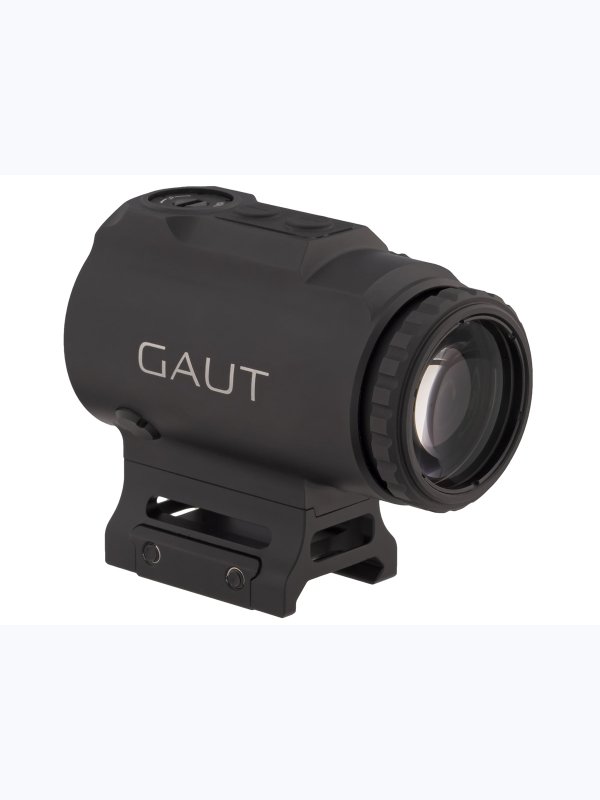 Призматический прицел Gaut Sapphire 1x18, HD, подсветка красная, 10 уровней, датчик движения, на Picatinny, 1 MOA