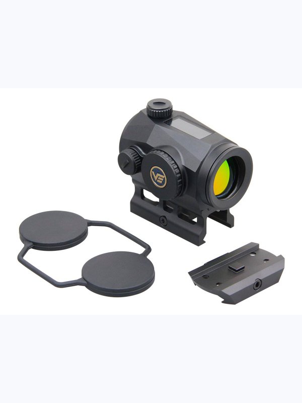 Коллиматорный прицел Vector Optics Scrapper Solar закрытый, красная марка