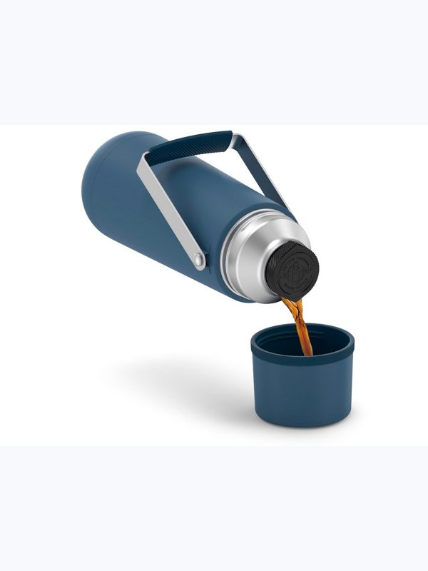 Термос THERMOS GUARDIAN TS-2409 DB 1.2L, поворотная ручка, синий