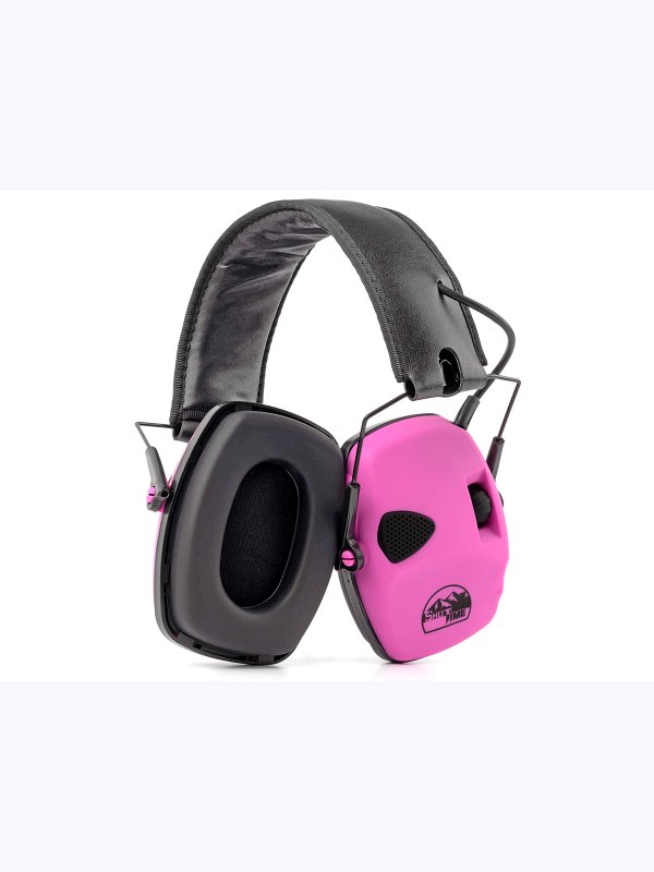 Наушники активные ShotTime 32, NRR 23dB, розовые