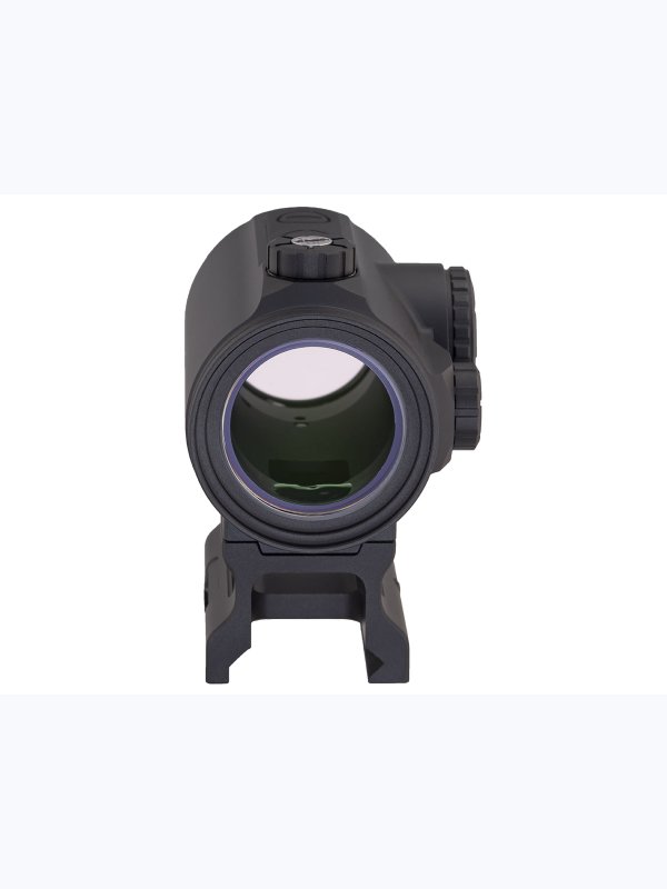 Коллиматорный прицел Gaut Tourmaline 1x25 закрытый, для ружья, точка 3 МOA зелёная, 10 уровней подсветки, датчик движения, на Weaver / Picatinny
