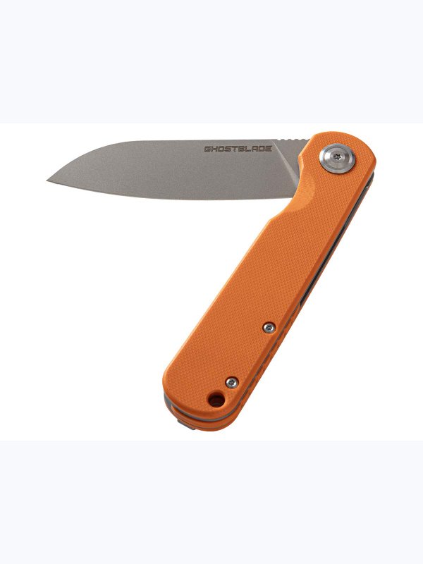 Нож складной GhostBlade Omen, сталь D2, 58-62 HRC, рукоять G10 оранжевая