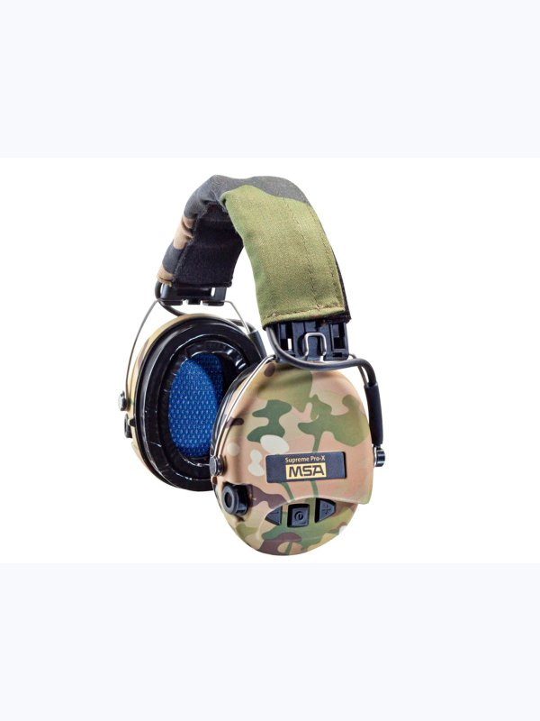 Наушники активные Sordin (MSA) Supreme Pro-X LED GEL, Camo MultiCam