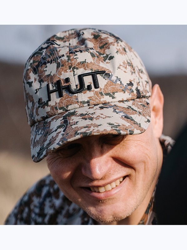 Бейсболка H.U.T. Cap, мембранная, камуфляж Trailblazer