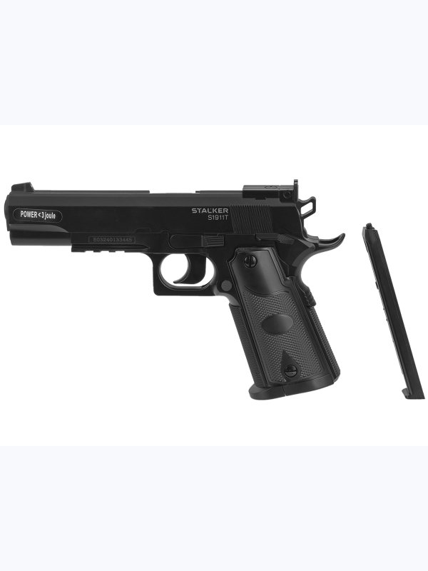 Пневматический пистолет Stalker Кольт 1911 газовый 4.5мм
