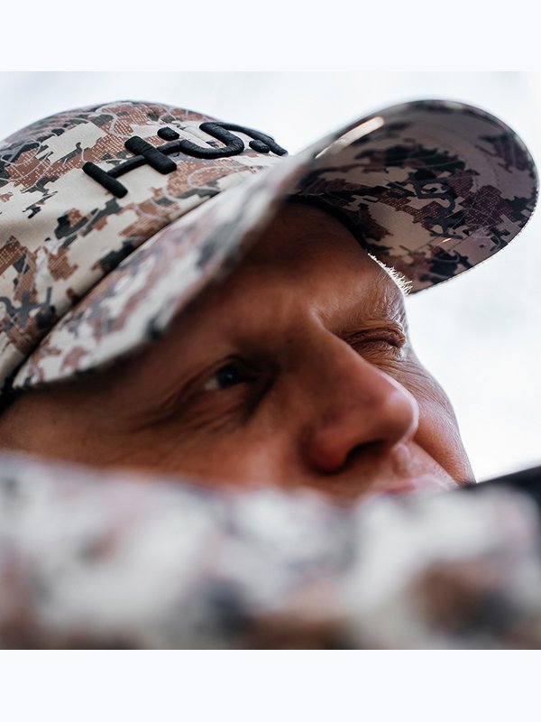 Бейсболка H.U.T. Cap, мембранная, камуфляж Trailblazer