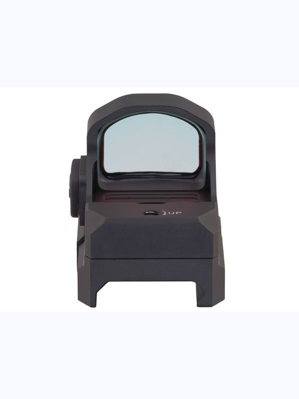 Коллиматорный прицел Gaut Tourmaline 1x24x17 открытый, для ружья, точка 3 МOA, красная, 10 уровней подсветки, датчик движения, на Weaver