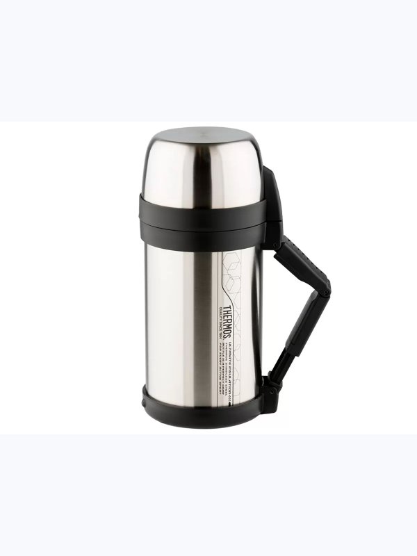 Термос универсальный THERMOS FDH-1405 SBK 1.4L, складная ручка, стальной