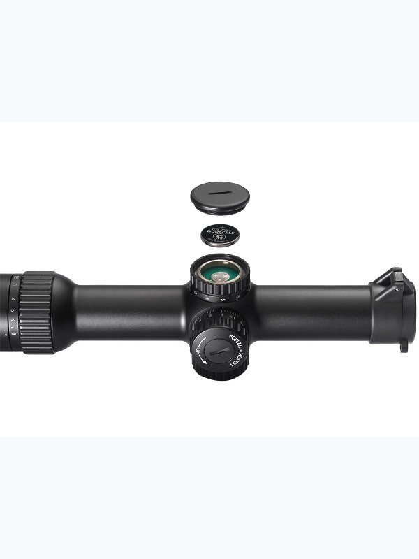 Прицел Gaut Obsidian 1-8x24, сетка 62 (Half MD)