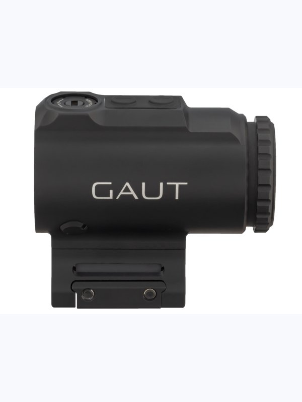 Призматический прицел Gaut Sapphire 1x18, HD, подсветка красная, 10 уровней, датчик движения, на Picatinny, 1 MOA