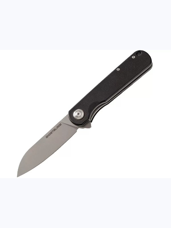 Нож складной GhostBlade Omen, сталь D2, 58-62 HRC, рукоять G10 чёрная
