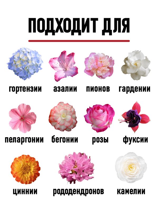 Грунт для гортензии кислый ГЕРА, 25 л.