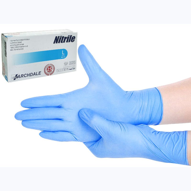 Нитриловые перчатки купить в москве. Перчатки Archdale нитрил голубые. Перчатки нитриловые смотровые Archdale NITRIMAX, размер: m (50 пар/упаковка). Перчатки нитриловые Archdale(NITRIMAX) белые m 50 пар/уп. Перчатки нитриловые Nitrile XL.